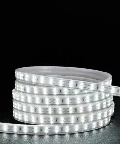 Ruban LED 220V Fin Recoupable 50M Double Rangée 9W/m IP65 2835 180LED/m