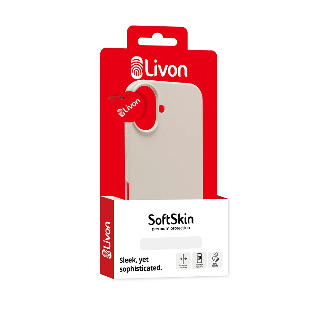 Coque Livon iPhone 15 Plus SoftSkin – Gray Owl - Image 2